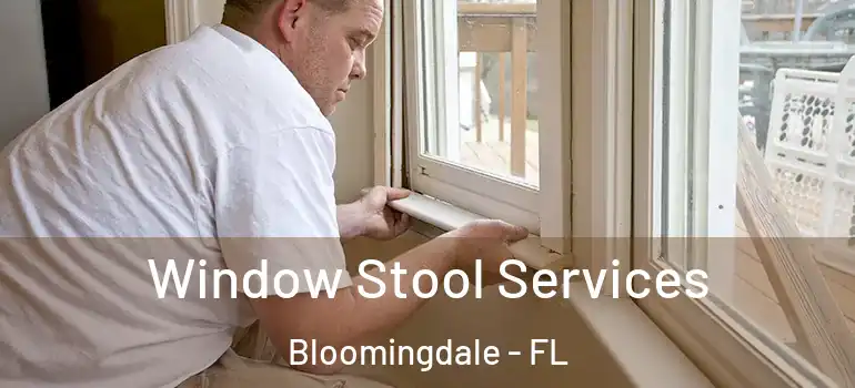Window Stool Services Bloomingdale - FL